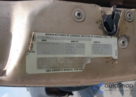 1988 Chevrolet Gmt-400 K2500 z USA, uszkodzony, nr VIN 2GCFK29K6J1202951